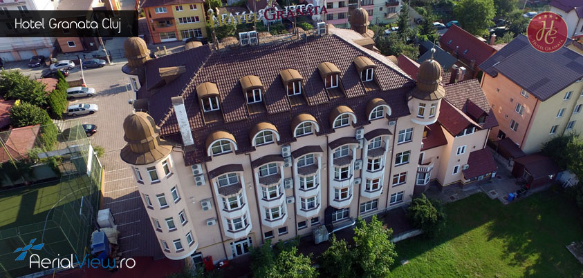 Hotel Granata Cluj Aerial View